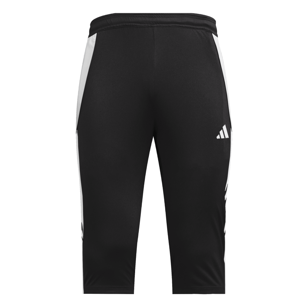 ADIDAS Tiro 24 3/4-Hose Herren (black/white) - Front View