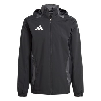 ADIDAS Tiro 24 Competition All-Weather Jacke Herren (black/team dark grey) - Front View
