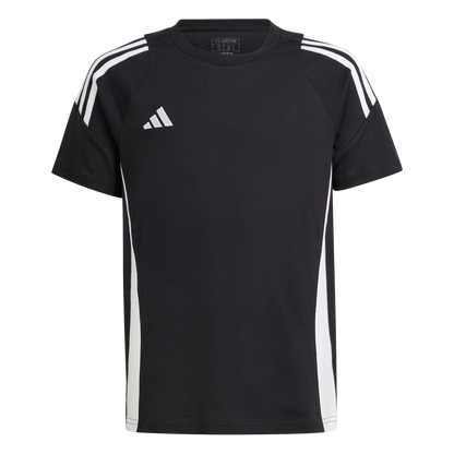 ADIDAS Tiro 24 Sweat Kids T-Shirt (black/white) - Front View