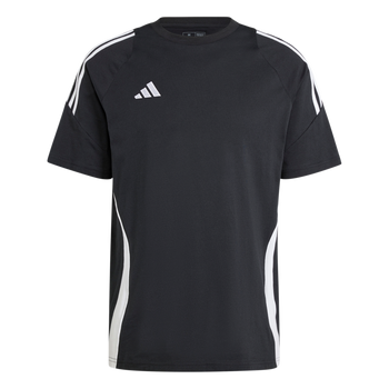 ADIDAS Tiro 24 Sweat T-Shirt Herren (black/white) - Front View