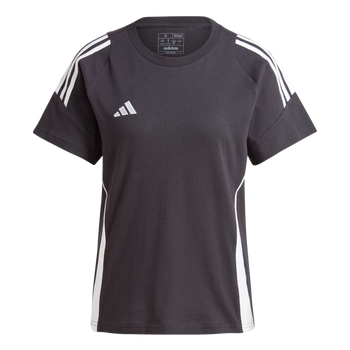 ADIDAS Tiro 24 Sweat T-Shirt Damen (black/white) - Front View