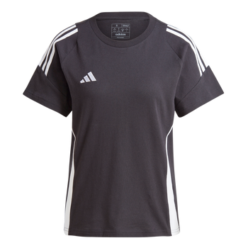 ADIDAS Tiro 24 Sweat T-Shirt Damen (black/white) - Front Center View