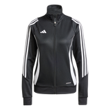 ADIDAS Tiro 24 Trainingsjacke Damen (black/white) - Front View