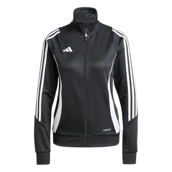 ADIDAS Tiro 24 Trainingsjacke Damen (black/white) - Front View