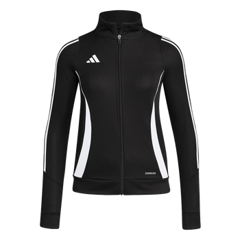 ADIDAS Tiro 24 Trainingsjacke Damen (black/white) - Front View