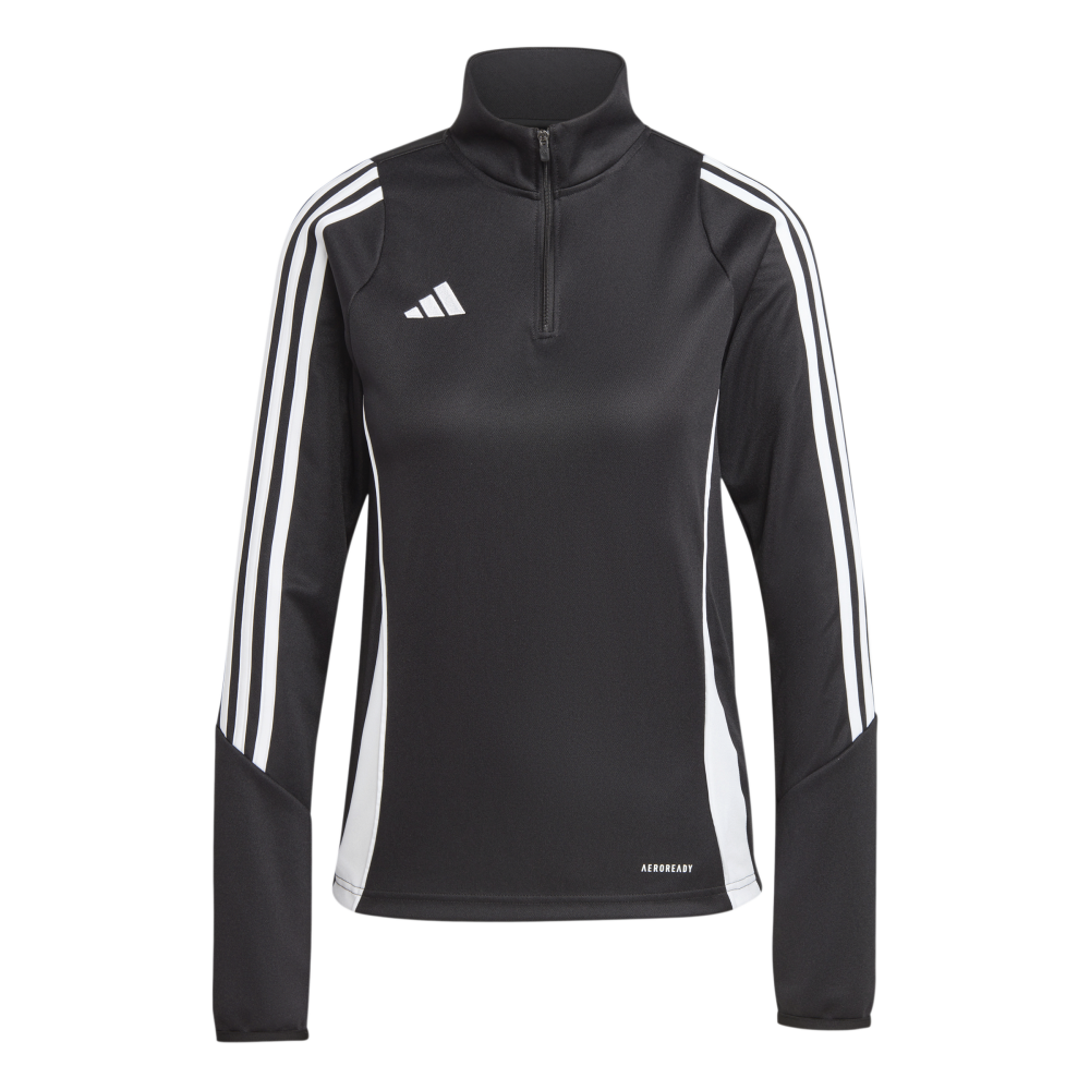ADIDAS Tiro 24 Trainingsoberteil Damen (black/white) - Front View
