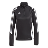 ADIDAS Tiro 24 Trainingsoberteil Damen (black/white) - Front View