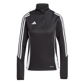ADIDAS Tiro 24 Trainingsoberteil Damen (black/white) - Front Center View