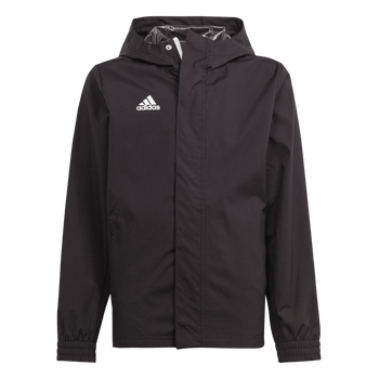 ADIDAS Entrada 22 All-Weather Jacke Kind (black) - Front Center View
