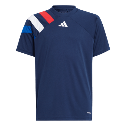 ADIDAS Fortore 23 Trikot Kind (team navy blue 2/team colleg red/white/team royal blue) - Front View