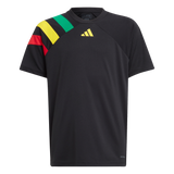 ADIDAS Fortore 23 Trikot Kind (black/team green/team yellow/team colleg red) - Front View