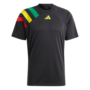 ADIDAS Fortore 23 Trikot Herren (black/team green/team yellow/team colleg red) - Front View