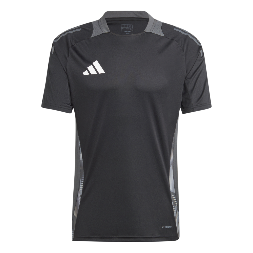 ADIDAS Tiro 24 Competition Trainingstrikot Herren (black/team dark grey) - Front View