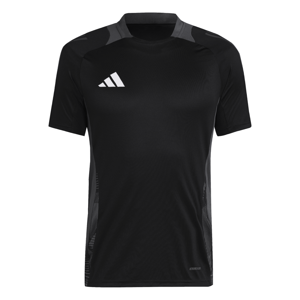 ADIDAS Tiro 24 Competition Trainingstrikot Herren (black/team dark grey) - Front View
