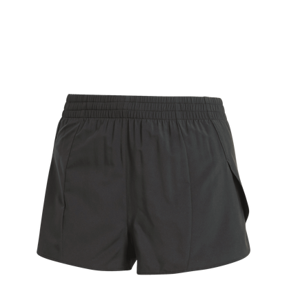 ADIDAS Adizero Essentials Running Split Shorts Damen (black) - Front View