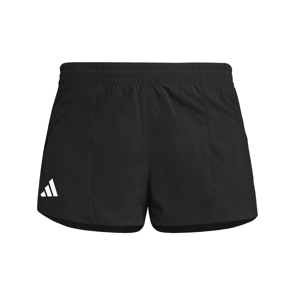 ADIDAS Adizero Essentials Running Split Shorts Damen (black) - Front View