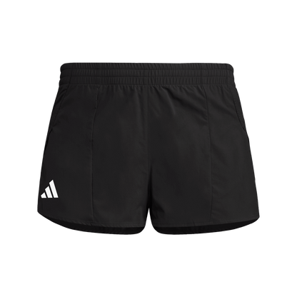 ADIDAS Adizero Essentials Running Split Shorts Damen (black) - Front View