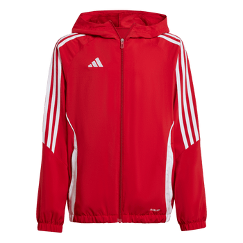 ADIDAS Tiro 24 Kids Windbreaker (team power red 2/white) - Front View