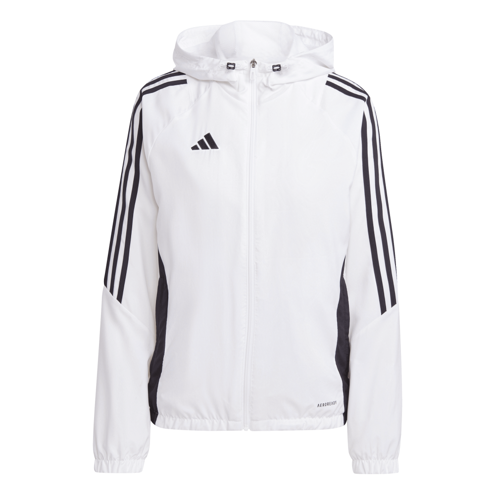 ADIDAS Tiro 24 Windbreaker Damen (white/black) - Front View