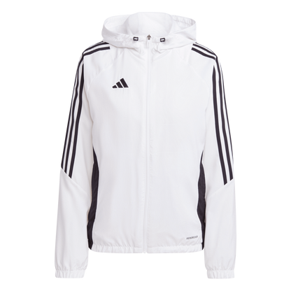 ADIDAS Tiro 24 Windbreaker Damen (white/black) - Front View