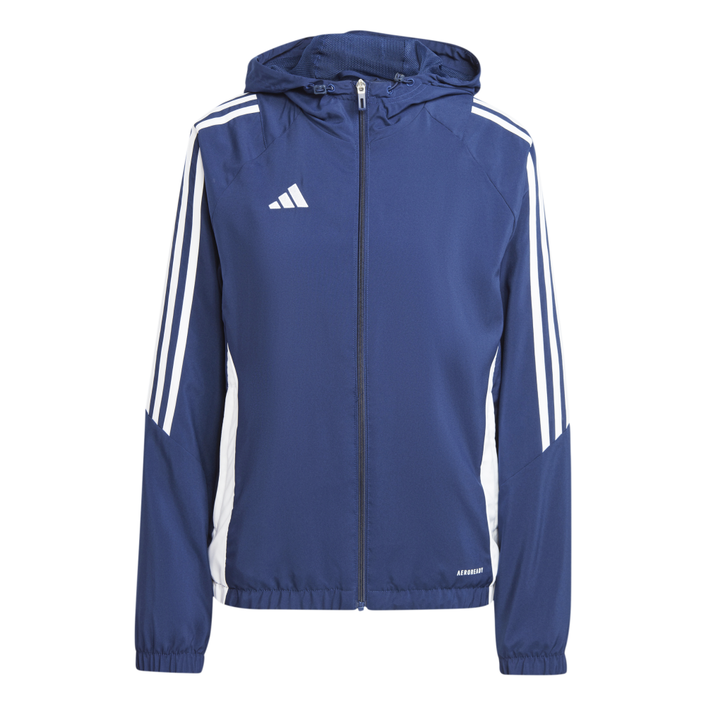 ADIDAS Tiro 24 Windbreaker Damen (team navy blue 2/white) - Front View
