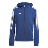 ADIDAS Tiro 24 Windbreaker Damen (team navy blue 2/white) - Front View