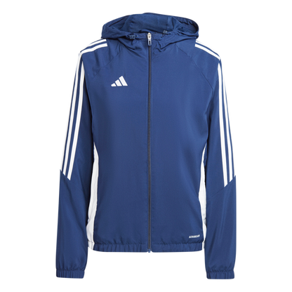 ADIDAS Tiro 24 Windbreaker Damen (team navy blue 2/white) - Front View