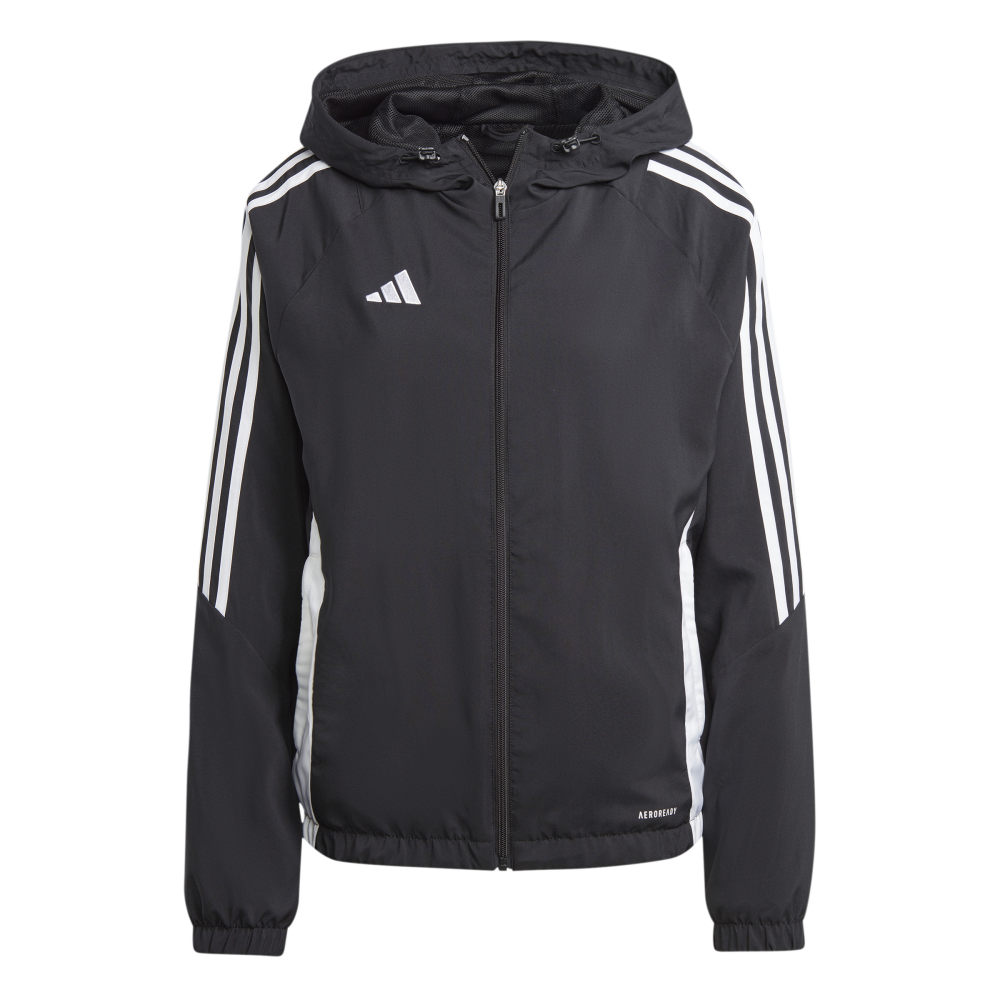 ADIDAS Tiro 24 Windbreaker Damen (black/white) - Front View