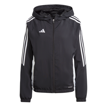 ADIDAS Tiro 24 Windbreaker Damen (black/white) - Front View