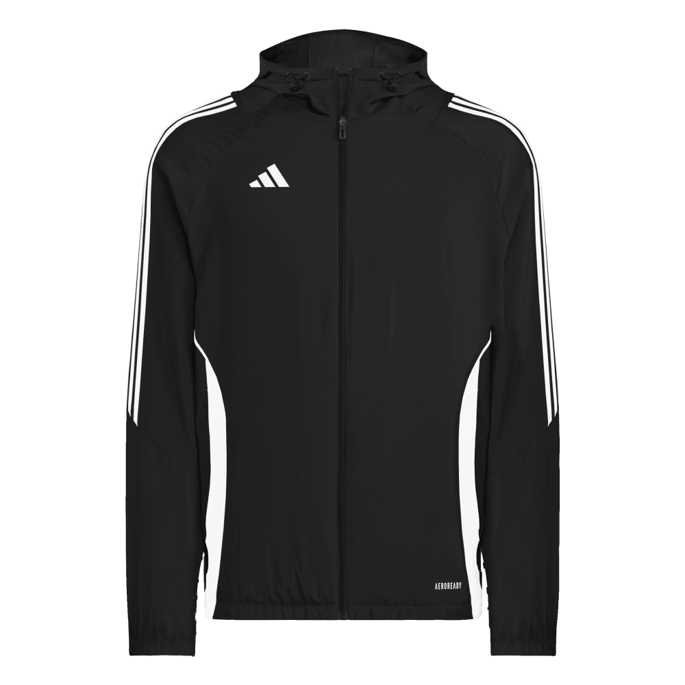 ADIDAS Tiro 24 Windbreaker Herren (black/white) - Front View