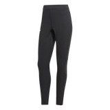 ADIDAS Adizero Essentials Lange Laufleggings Herren (black) - Front View