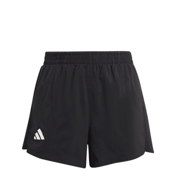 ADIDAS Team Split Kids Shorts (black/white) - Front View