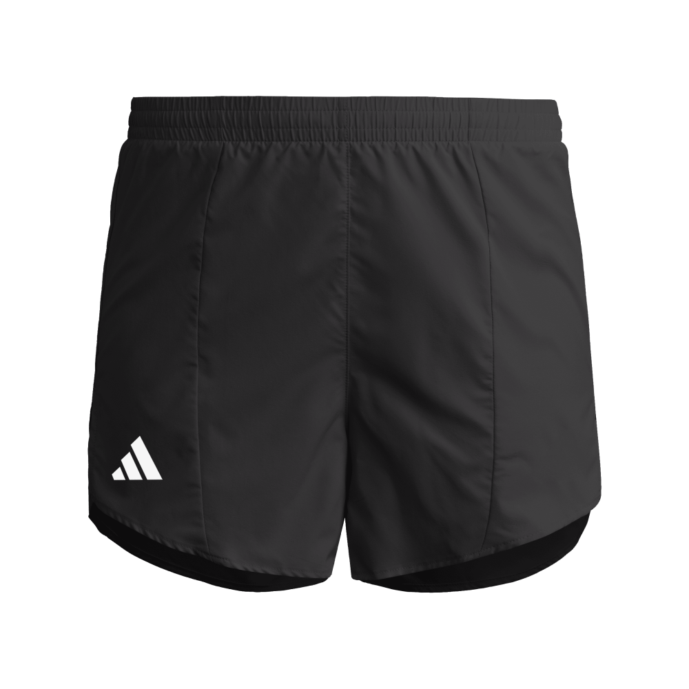 ADIDAS Adizero Essentials Laufshorts Damen (black) - Front View