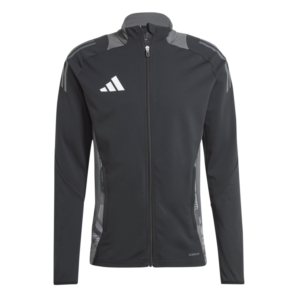 ADIDAS Tiro 24 Competition Trainingsjacke Herren (black/team dark grey) - Front View
