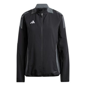 ADIDAS Tiro 24 Competition Präsentationsjacke Damen (black/TEAM DARK GREY) - Front Center View