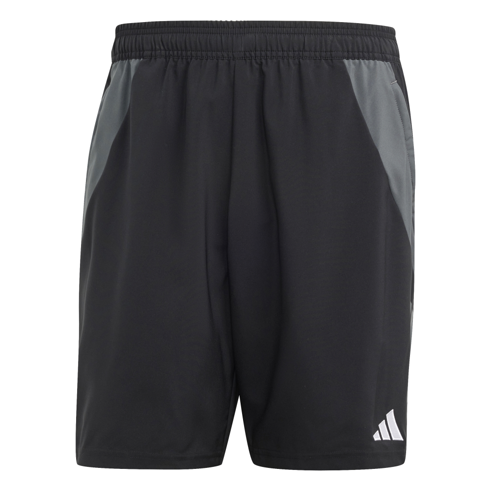 ADIDAS Tiro 24 Competition Downtime Shorts Herren (black/TEAM DARK GREY) - Front Center View