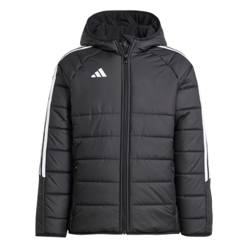 ADIDAS Tiro 24 Kids Winterjacke (black/white) - Front View
