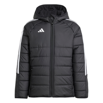 ADIDAS Tiro 24 Kids Winterjacke (black/white) - Front View