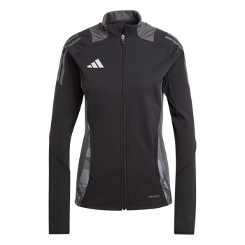 ADIDAS Tiro 24 Competition Trainingsjacke Damen (black/team dark grey) - Front View
