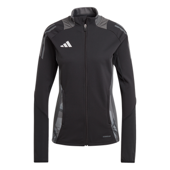 ADIDAS Tiro 24 Competition Trainingsjacke Damen (black/team dark grey) - Front Center View