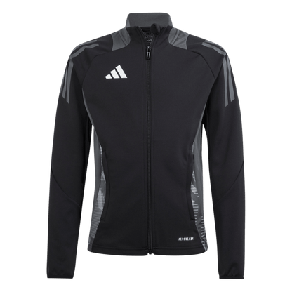 ADIDAS Tiro 24 Competition Trainingsjacke Für Kinder (black/team dark grey) - Front View
