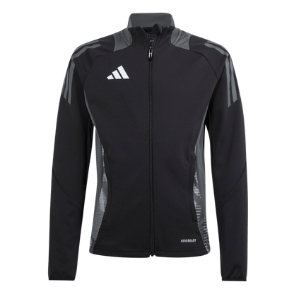 ADIDAS Tiro 24 Competition Trainingsjacke Für Kinder (black/team dark grey) - Front Center View
