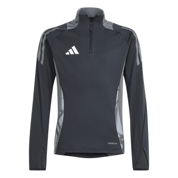 ADIDAS Tiro 24 Competition Kids Trainingsoberteil (black/team dark grey) - Front View