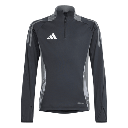 ADIDAS Tiro 24 Competition Kids Trainingsoberteil (black/team dark grey) - Front View