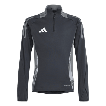 ADIDAS Tiro 24 Competition Kids Trainingsoberteil (black/team dark grey) - Front Center View