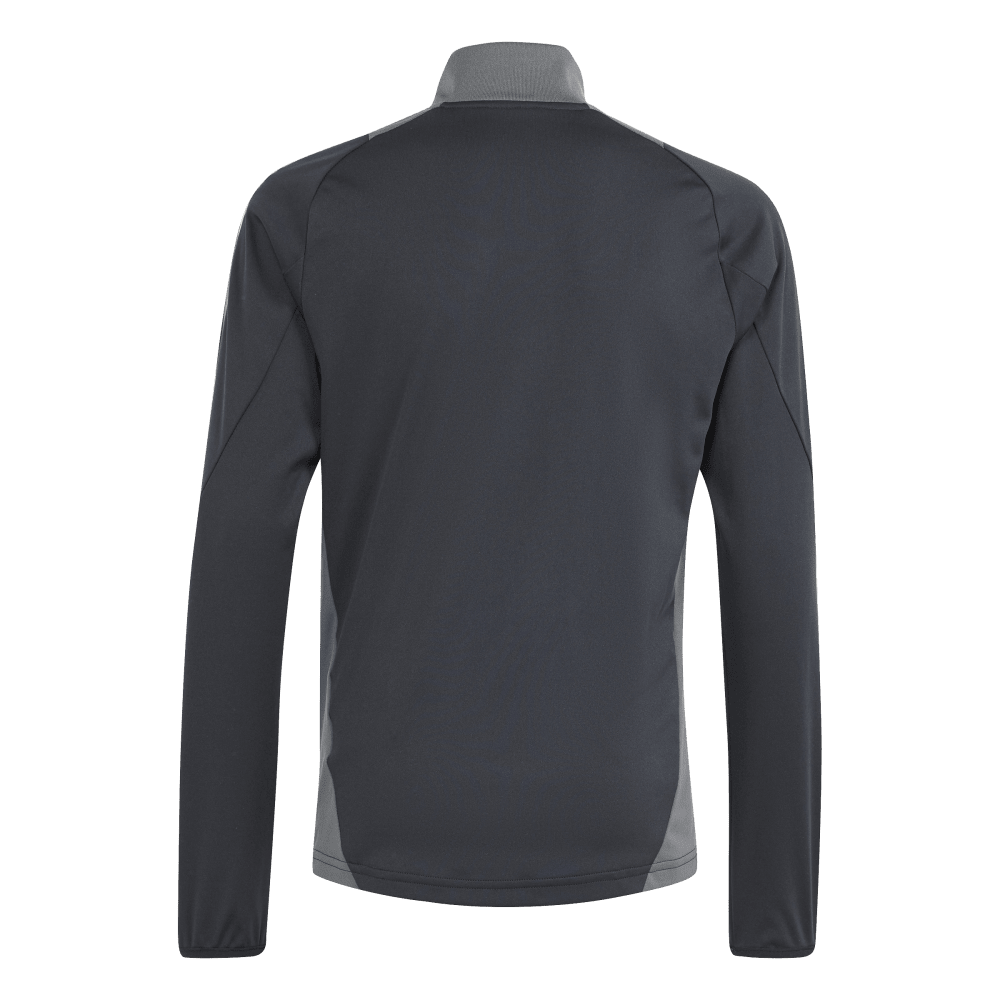 ADIDAS Tiro 24 Competition Kids Trainingsoberteil (black/team dark grey) - Back Center View