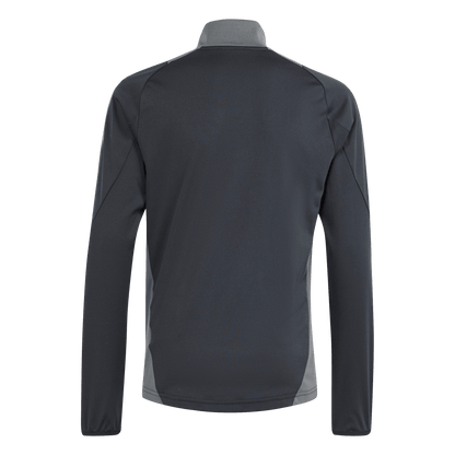 ADIDAS Tiro 24 Competition Kids Trainingsoberteil (black/team dark grey) - Back Center View