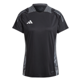 ADIDAS Tiro 24 Competition Trainingstrikot Damen (black/team dark grey) - Front View