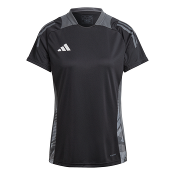 ADIDAS Tiro 24 Competition Trainingstrikot Damen (black/team dark grey) - Front View