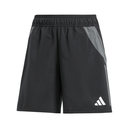 ADIDAS Tiro 24 Competition Downtime Shorts Damen (black/team dark grey) - Front Center View